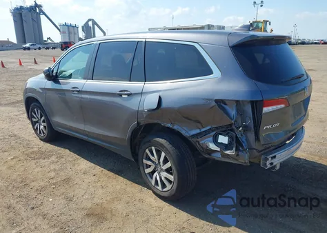 2019 Honda Pilot Ex-L z USA, uszkodzony, nr VIN 5FNYF6H5XKB100616